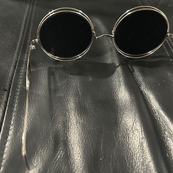 Round Silver Sunglasses Mirror Lens main image 9
